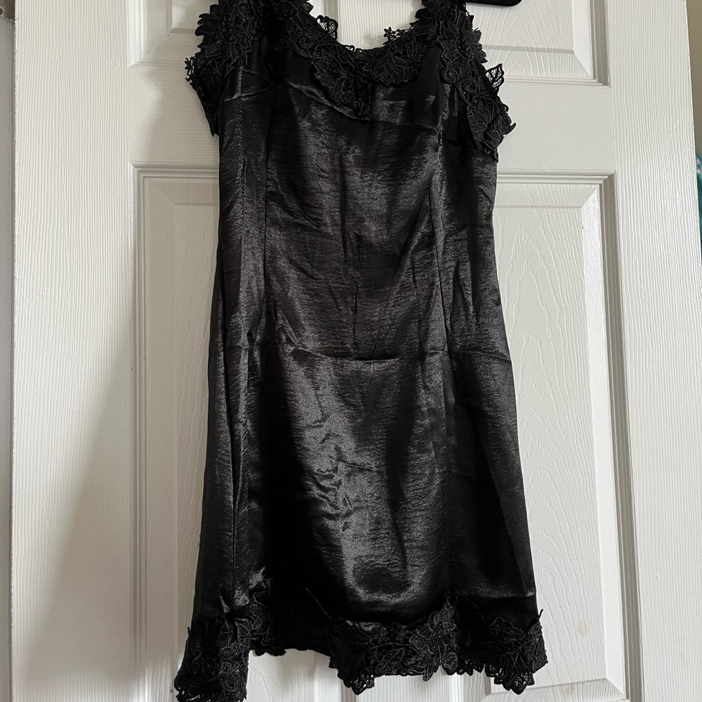 Black LF silk dress